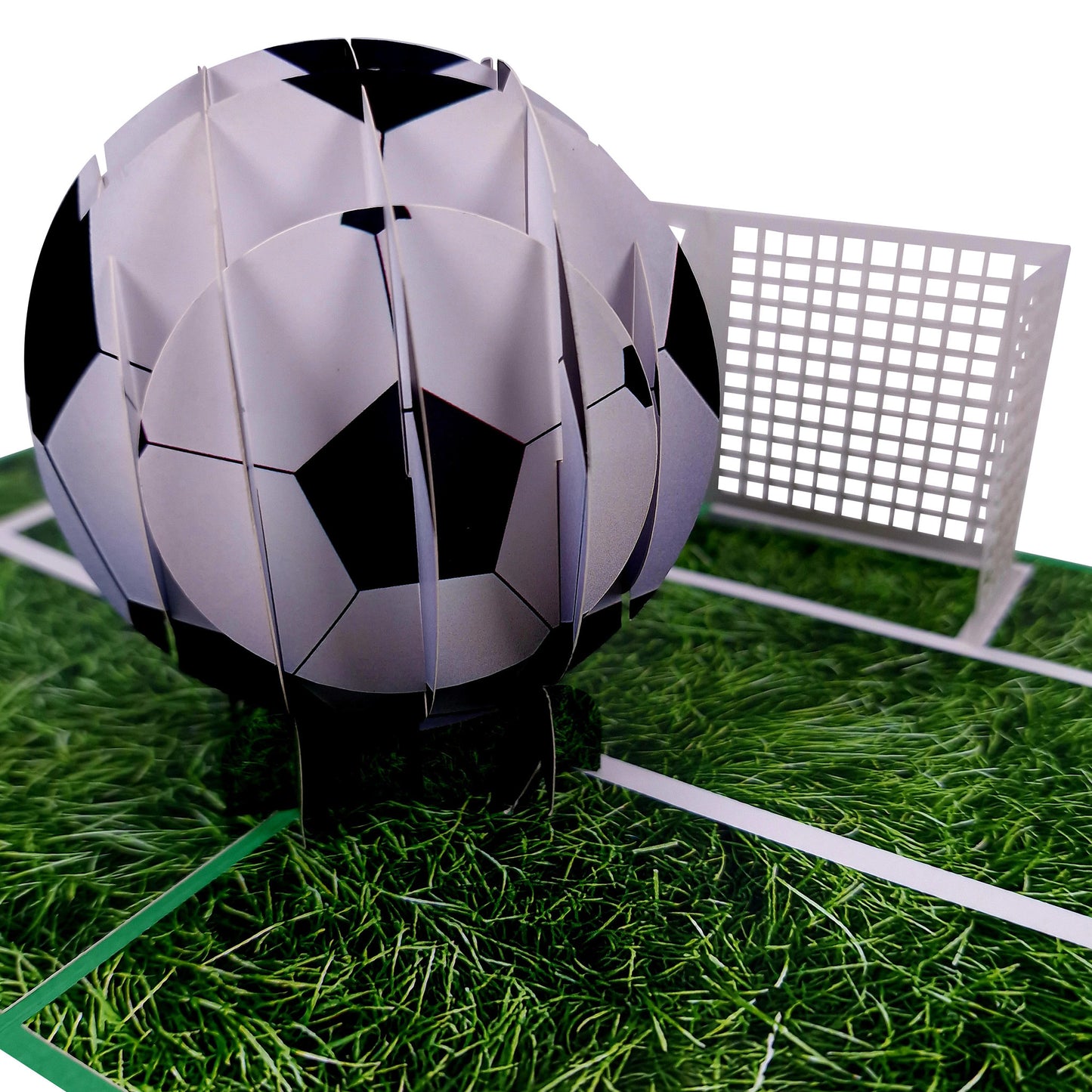 3D Pop-Up Karte - Fußball