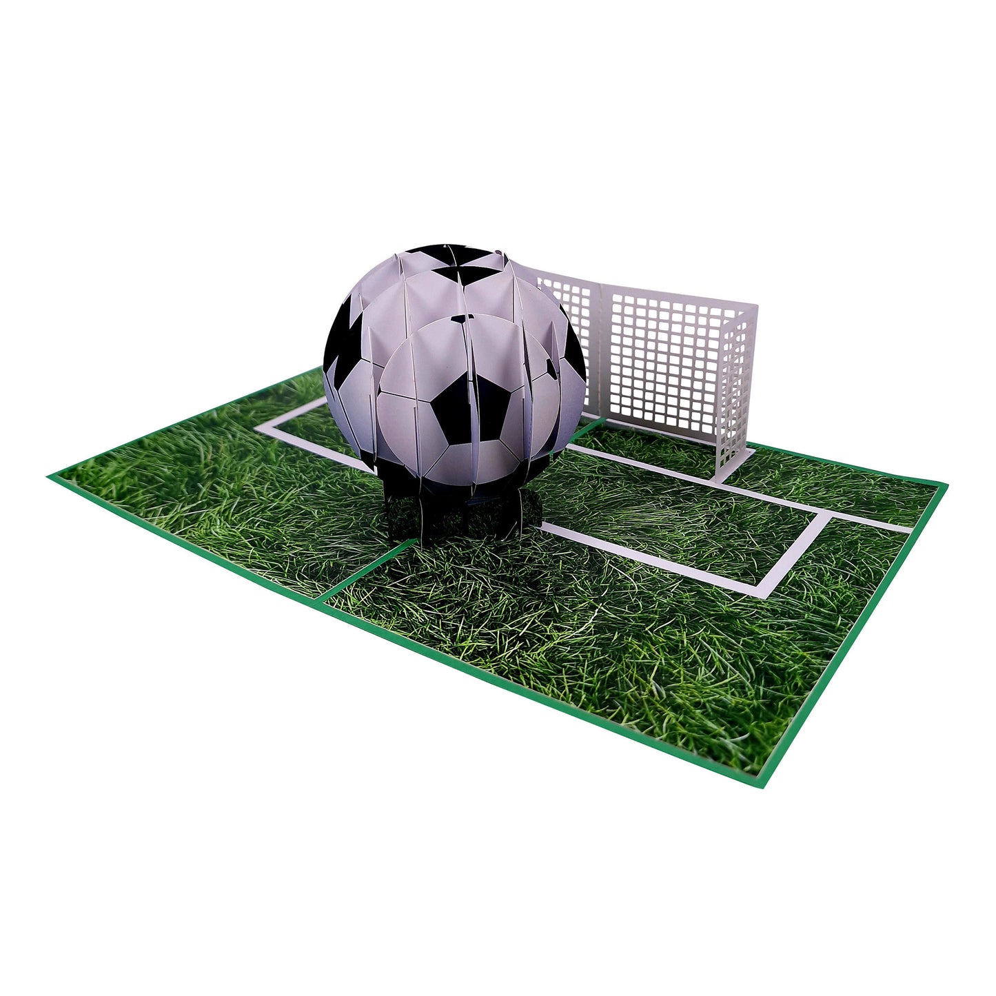 3D Pop-Up Karte - Fußball