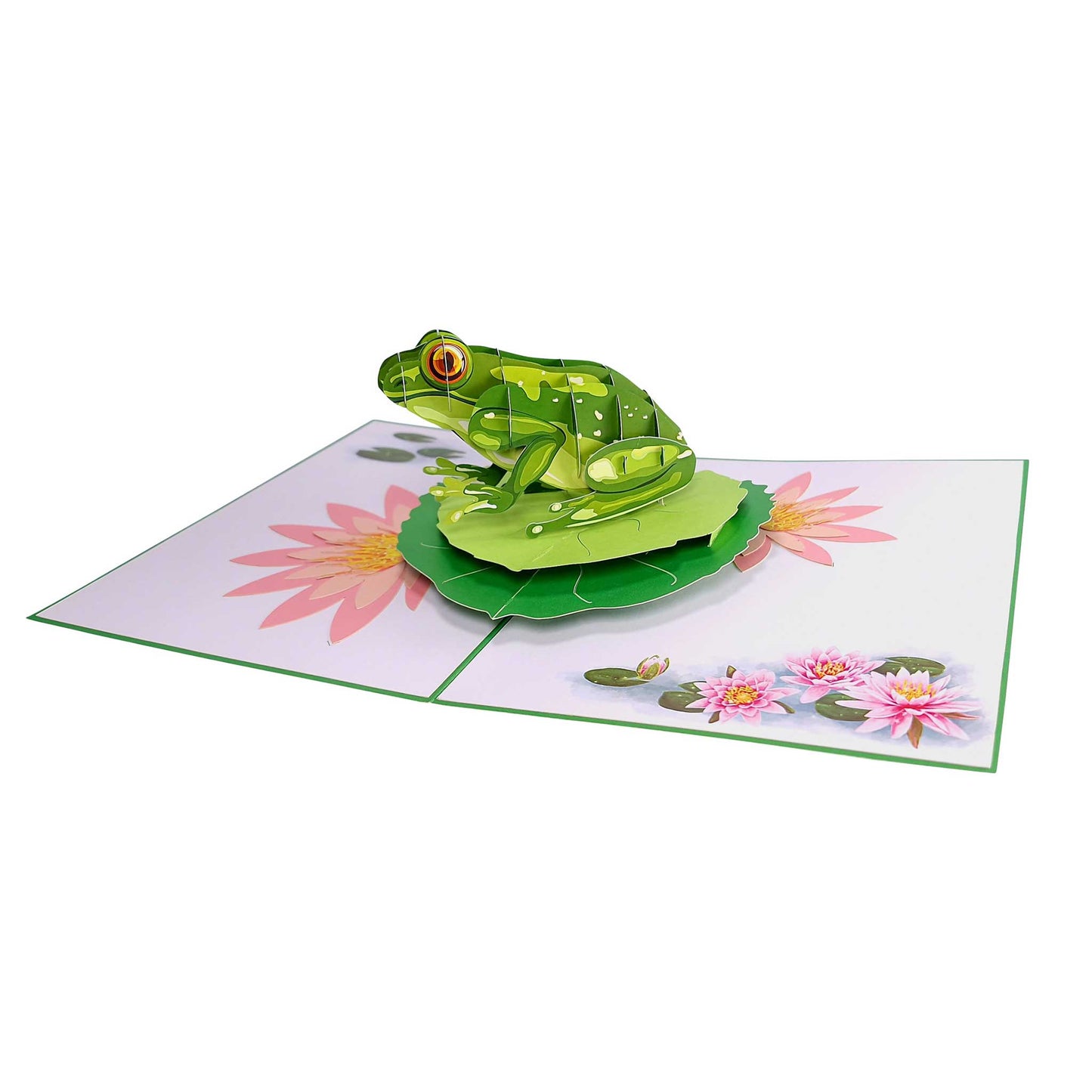 3D Pop-Up Karte - Frosch