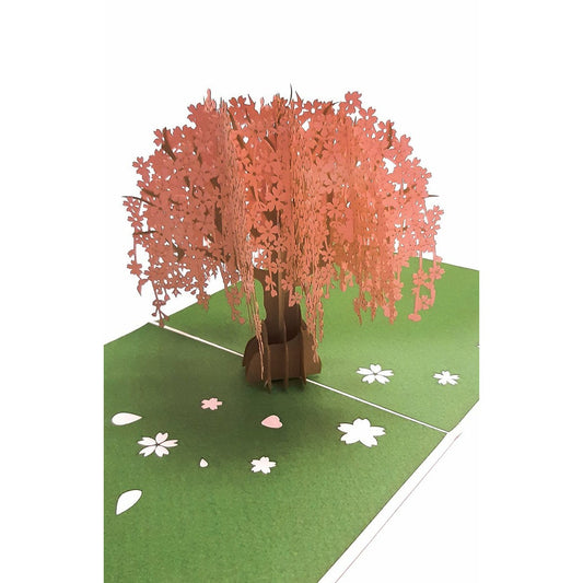 3D Pop-Up Karte - Baum des Glücks