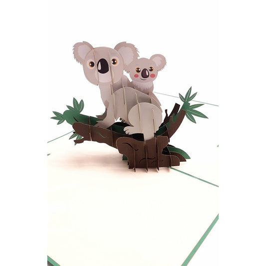 3D Pop-Up Karte - Koala