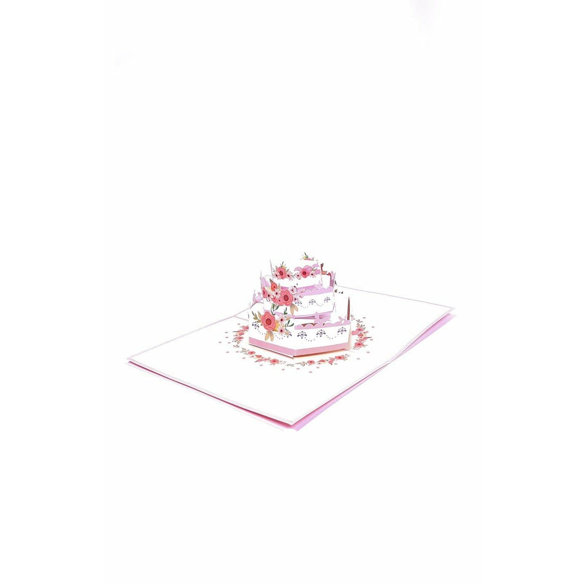 3D Pop-Up Karte - Kuchen