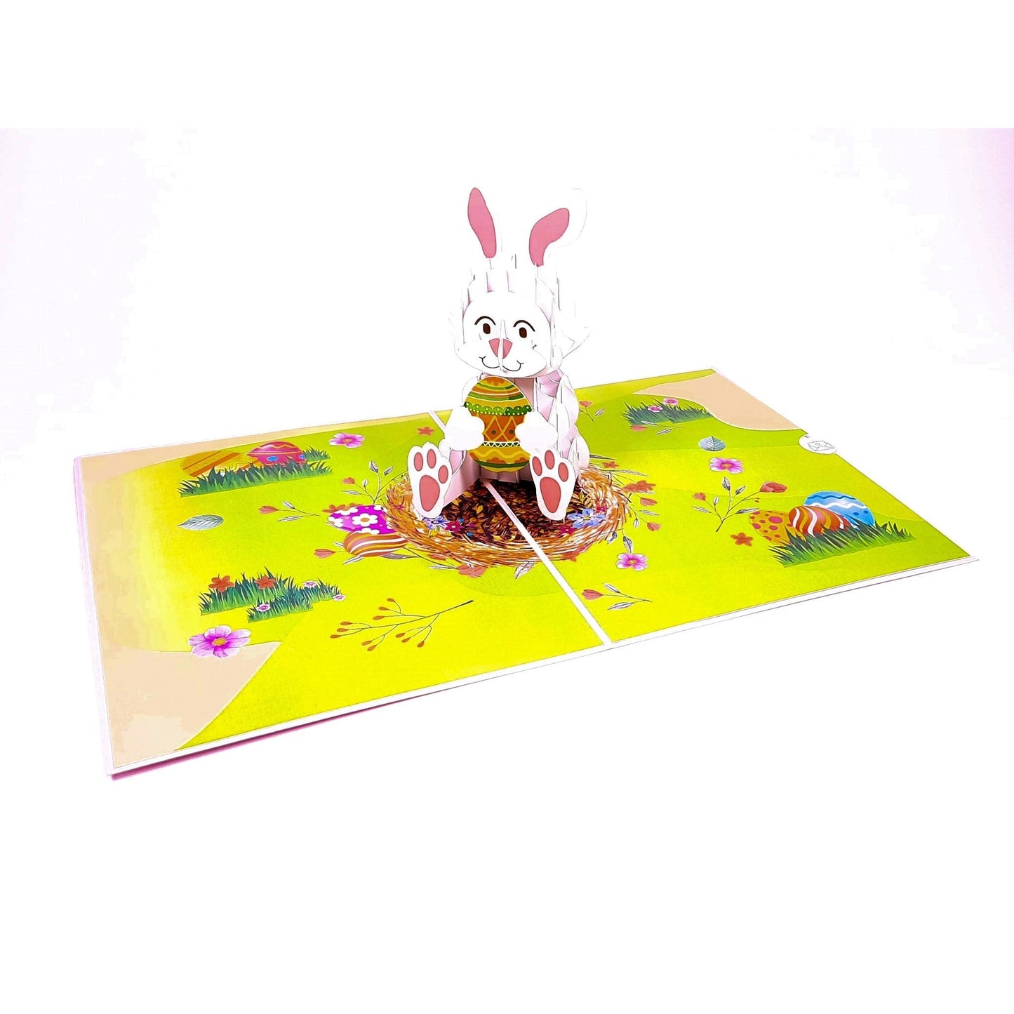 3D Pop-Up Karte - Osterhase